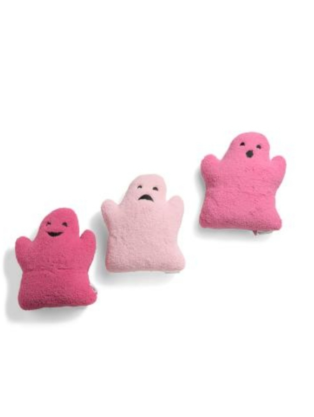 Plush Ghost Pillow Set - Pink Shades, Martha Stewart, NWT